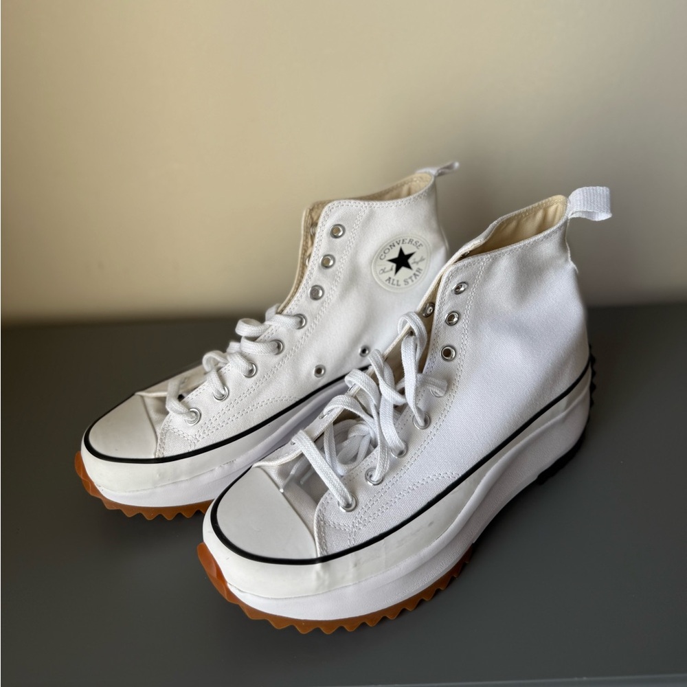 New Converse Run Star Hike Canvas Platform